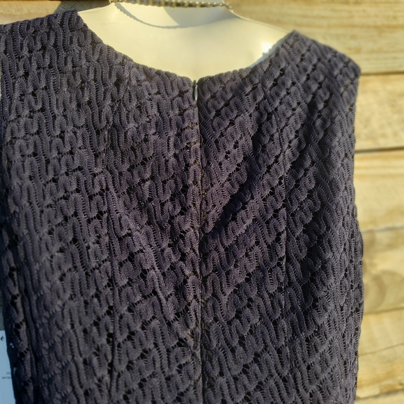 R&K Blue Ombre Crochet Dress - Picture 5 of 12